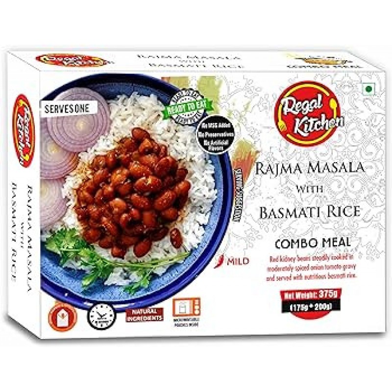 DK Rajma Masala With Basmati Rice(375g)