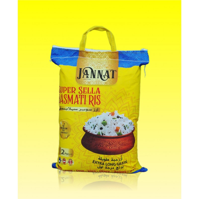 Jannat Super Sella Basmati Rice(2kg)