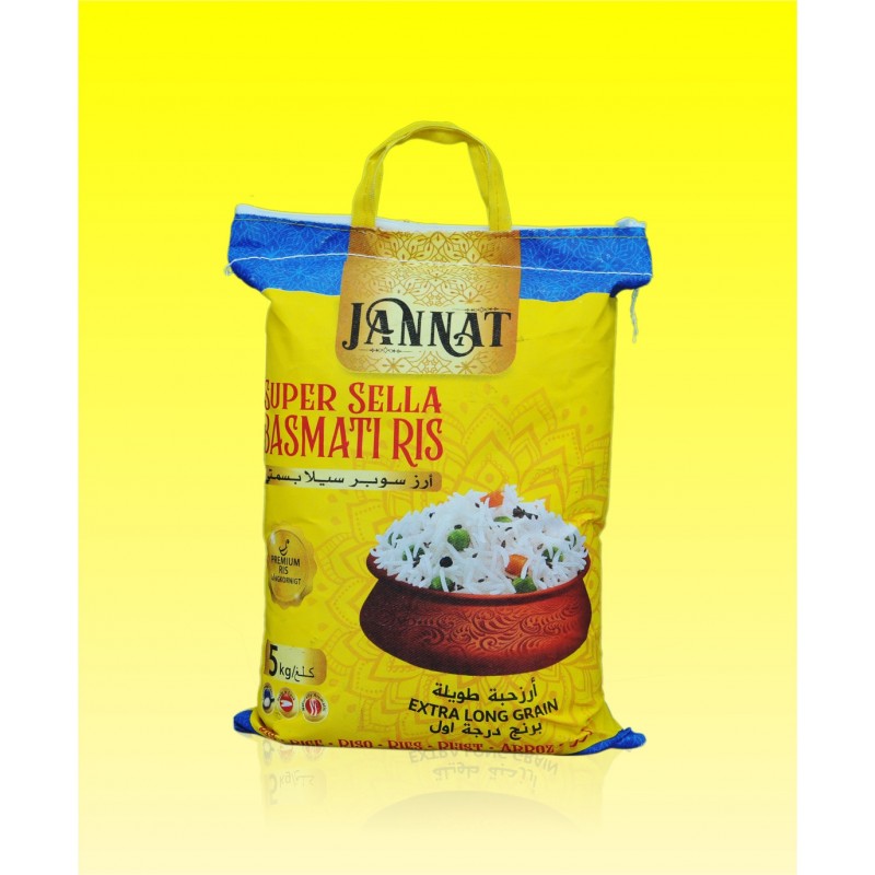 Jannat Super Sella Basmati Rice(5kg)